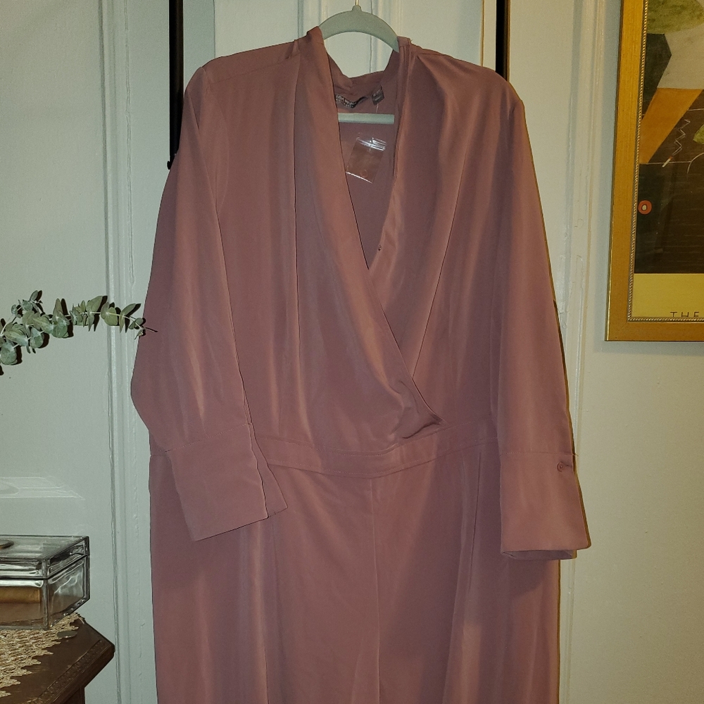 Mauve colored jumpsuit
